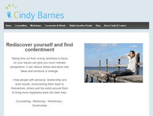 Tablet Screenshot of cindy-barnes.com